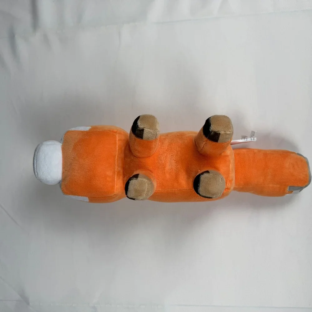 Minecraft Fox Plush Stuffed Animal Jay Franco Mojang Orange 2023 SK07-Q2